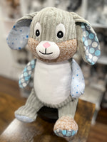 Harlequin Baby Blue Bunny