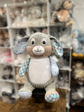 Harlequin Baby Blue Bunny