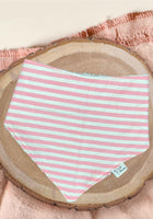 Pink Striped Bib